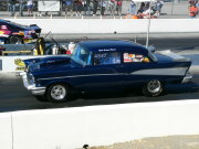 Navy Blue 1955 Chevy